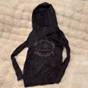 Mercedes-Benz Women's Charcoal Hoodie